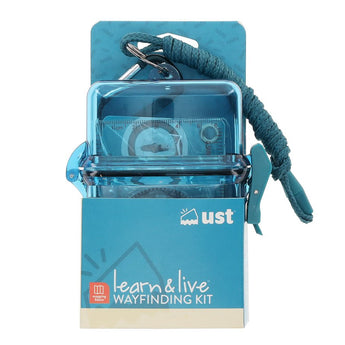 Ultimate Survival Technologies Learn and Live Way Finding Kit Combo - Pairs Pocket Guide with Compass