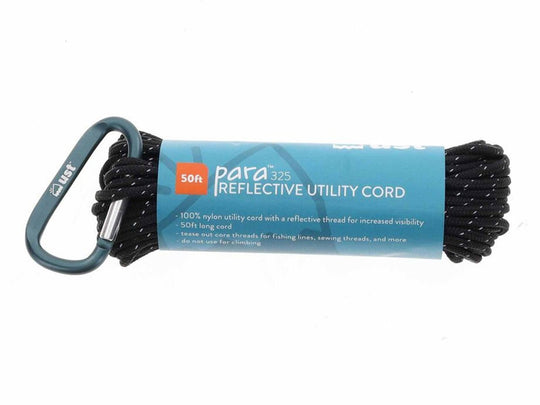 Ultimate Survival Technologies Paracord 325 Hank - 50 Feet - Reflective Black