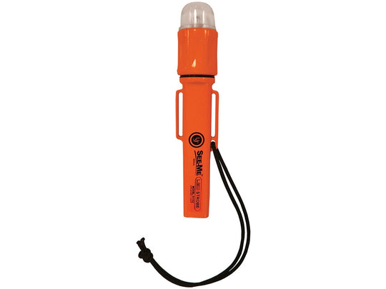 Ultimate Survival Technologies See-Me 1.0 Personal Locator LED Light / Strobe - 28 Lumens - Uses 2 x AAAs - Orange (20-51152-08)