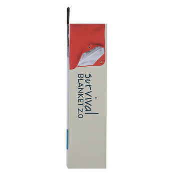 Ultimate Survival Technologies Survival Blanket 2.0 Protective Gear - 60 x 83-inch All-Weather Polyester Cloth - Orange/Reflective