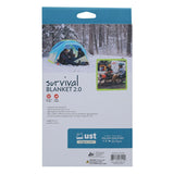 Ultimate Survival Technologies Survival Blanket 2.0 Protective Gear - 60 x 83-inch All-Weather Polyester Cloth - Orange/Reflective