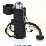 Ultimate Survival Technologies Trekker Stormproof Butane Lighter / Fire Starter - Extra Large Fuel Tank - Orange (21-W03-005)