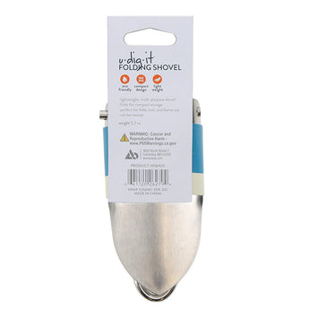 Ultimate Survival Technologies U-Dig-It Folding Hand Shovel - Stainless Steel