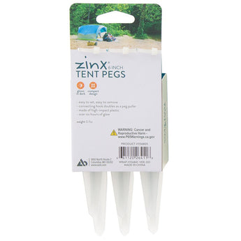 Ultimate Survival Technologies Zinx Tent Peg 6"" - 6pk