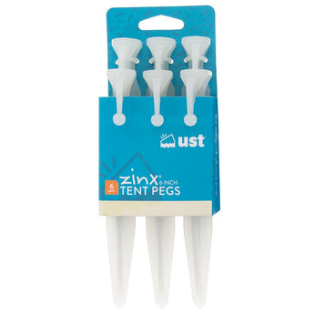 Ultimate Survival Technologies Zinx Tent Peg 6"" - 6pk