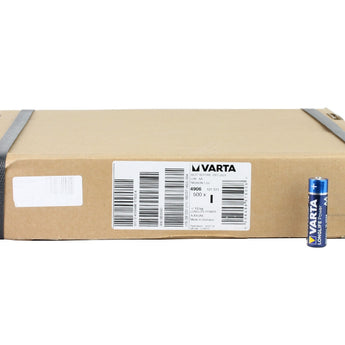 Varta High Energy V4906 AA 1.5V Alkaline Button Top Battery - Bulk