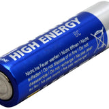 Varta High Energy V4906 AA 1.5V Alkaline Button Top Battery - Bottom Terminal