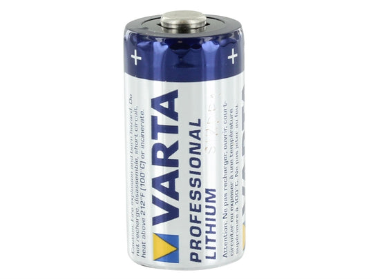 Varta Professional 6205 CR123A 1430mAh 3V Lithium (LiMnO2) Photo Batteries  - Bulk