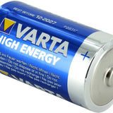 Varta Long Life Power D 1.5V Alkaline Button Top Batteries  - Retail Packaging, Sold Individually