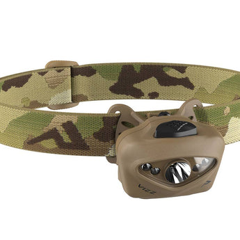 Princeton Tec Vizz 550 RGB MPLS LED Headlamp - 550 Lumens - Uses 3 x AAA - Black, Tan, Multicam, or OD Green