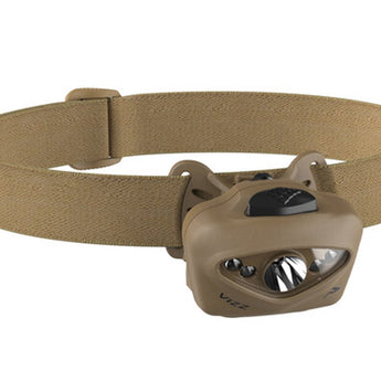 Princeton Tec Vizz 550 RGB MPLS LED Headlamp - 550 Lumens - Uses 3 x AAA - Black, Tan, Multicam, or OD Green