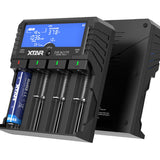 XTAR Dragon VP4L Plus 4 Slot Professional Battery Charger and Tester
