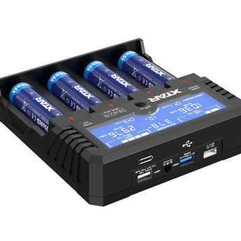 XTAR Dragon VP4L Plus 4 Slot Professional Battery Charger and Tester