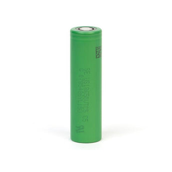 Sony MuRata VTC5 INR 18650 2600mAh 3.7V Unprotected High-Drain 30A Flat Top Battery - Boxed