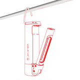 Ledlenser 502737 W7R Work Rechargeable LED Flashlight - 600 Lumens - Uses Li-ion Battery Pack