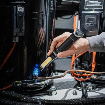 Ledlenser 502737 W7R Work Rechargeable LED Flashlight - 600 Lumens - Uses Li-ion Battery Pack