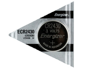 Energizer ECR2430 290mAh 3V Lithium Primary (LiMNO2) Coin Cell Battery - 1 Piece Tear Strip, Sold Individually