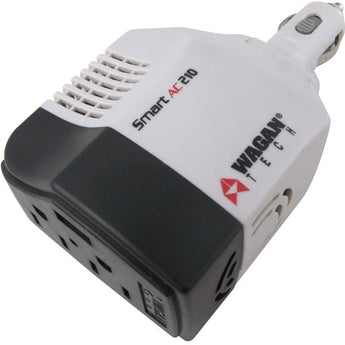 Wagan 2295-6 SmartAC 210W Power Inverter With USB Port