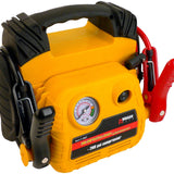 Wagan Tech 2467 Battery Jumper - 300 Amp Jump Starter with Air Compressor - 12Ah SLA Battery