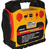 Wagan Tech 2467 Battery Jumper - 300 Amp Jump Starter with Air Compressor - 12Ah SLA Battery