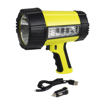 Wagan Brite-Nite 2 Million LED Rechargeable Spotlight Lantern - 600 Lumens - Includes 3.7V 1800mAh Li-ion Battery Pack