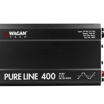 Wagan Pure Line 400W Pure Sine Inverter (ETL)