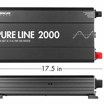 Wagan Pure Line 2000W Pure Sine Inverter (ETL)
