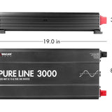 Wagan Pure Line 3000W Pure Sine Inverter (ETL)