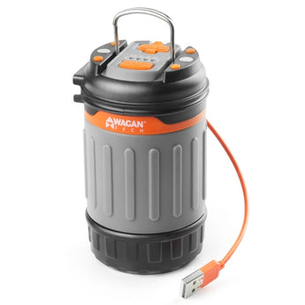 Wagan Brite-Nite POP-UP USB LED Lantern - CREE LED - 240 Lumens - USB Rechargeable