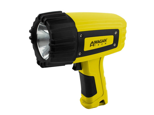 Wagan Brite-Nite R600 Rechargeable LED Spotlight - 600 Lumens - Includes Li-ion Battery Pack