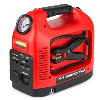 Wagan JumpBoost V6 Air - Jump Starter with 150 PSI Air Compressor and 10 LED Work Light