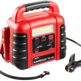 Wagan Tech JumpBoost V6 Air - 1000 Amp Jump Starter with 260 PSI Air Compressor - 200 Lumen LED Work Light - 15Ah SLA Battery (7552)