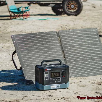 Wagan EL8214 100W Foldable Solar Panel - 2nd Generation