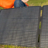 Wagan EL8214 100W Foldable Solar Panel - 2nd Generation