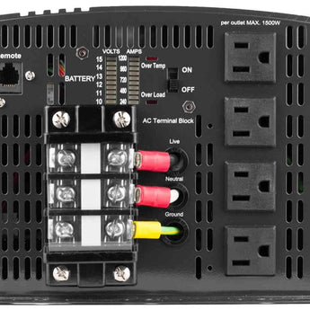 Wagan Proline 10000W DC to AC Inverter w/ Remote (EL3748)