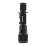 Powertac Warrior G4FL Rechargeable LED Flashlight - 4200 Lumens - CREE XHP70 - Uses 1 x 18650 (included) or 2 x CR123A