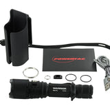 Powertac Warrior G4FL Rechargeable LED Flashlight - 4200 Lumens - CREE XHP70 - Uses 1 x 18650 (included) or 2 x CR123A