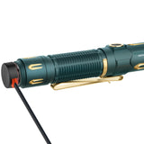 Olight Warrior 3S Rechargeable LED Tactical Flashlight - 2300 Lumens - Includes 1 x 21700 - Black, OD Green, and Various Other Colors