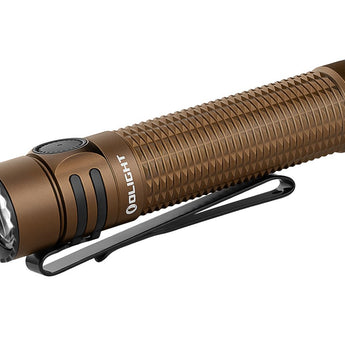Olight Warrior Mini 3 Rechargeable LED Flashlight - 1750 Lumens - Includes 1 x 18650 - Black, Forest Gradient, Midnight Horizon, Desert Tan, or Zombie Green