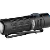 Olight Warrior Nano Rechargeable LED Flashlight - 1200 Lumens - Includes 1 x 18350 - Black or Red