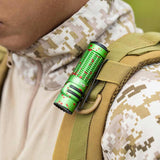 Olight Warrior Nano Rechargeable LED Flashlight - 1200 Lumens - Includes 1 x 18350 - Black or Red