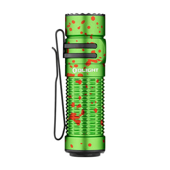 Olight Warrior Nano Rechargeable LED Flashlight - 1200 Lumens - Includes 1 x 18350 - Black or Red