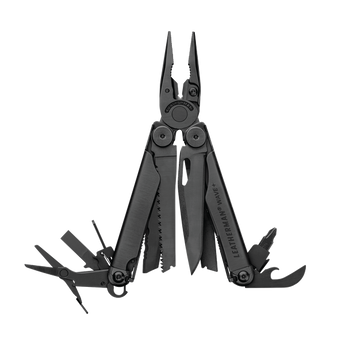 Leatherman Wave Plus CC Multi-Tool - Black with Nylon Sheath - Boxed Packaging (832597)