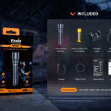Fenix WF26R Rechargeable LED Flashlight - 3000 Lumens - Includes 1 x 21700