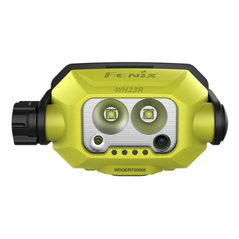 Fenix WH23R USB-C Rechargeable LED Headlamp - 600 Lumens - Uses Built-in 2000mAh Li-ion Battery Pack