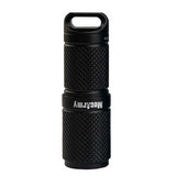 MecArmy X4S Rechargeable Mini LED Flashlight - CREE XP-G2 - 130 Lumens - Includes 1 x 10180 - PVD Black