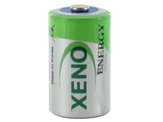 Xeno XL-050F 1/2AA Battery Vertical View