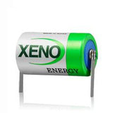Xeno XL-050F 1/2AA 1200mAh 3.6V Lithium Thionyl Chloride (Li-SOCl2) Battery with T1, T2, T3, or T3R Tabs - Bulk