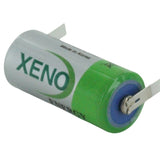 Xeno XL-055F 2/3AA 1650mAh 3.6V Lithium Thionyl Chloride (Li-SOCl2) Battery with Terminal Options