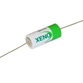 Xeno XL-055F-AX 2/3AA 1650mAh 3.6V Lithium Thionyl Chloride (LiSOCI2) Battery with Axial Leads - Bulk